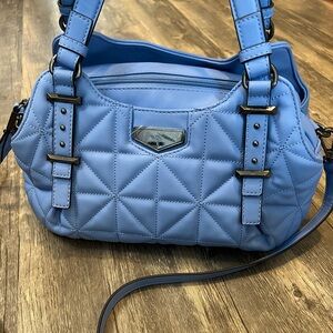 Simply Vera Vera Wang Blue Satchel